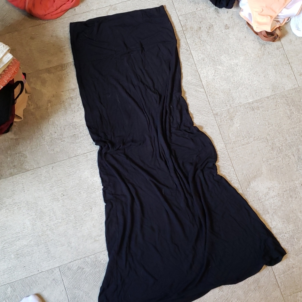 Black Maxi Skirt